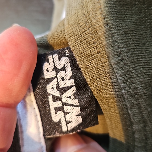 6yrs STARWARS stormtrooper t-shirt khaki green genuine merch good used condition - Picture 7 of 9